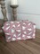 Glow in the dark pink ghost cosmetic bag product 2